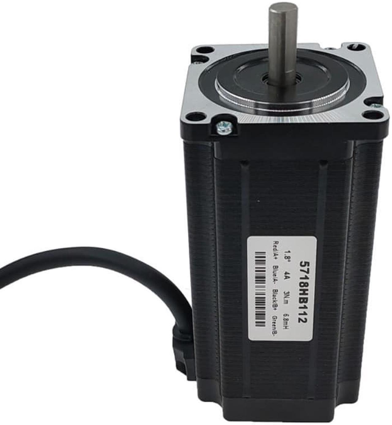 57BYG stepper motor 112mm 2 phase 1.8 degree 4.0A 3N.m hybrid driver motor Nema 23 Step Motor