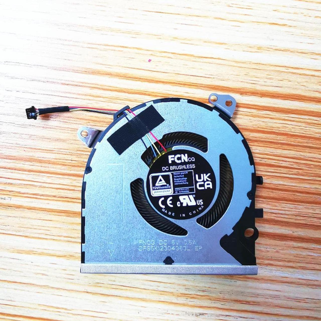 Laptop Cooler CPU Fan Suitable For ASUS Zenbook 14X UX5401 UM5401FNQG DC 5V 0.5A DFS5K12304363L EP Notebook Cooling