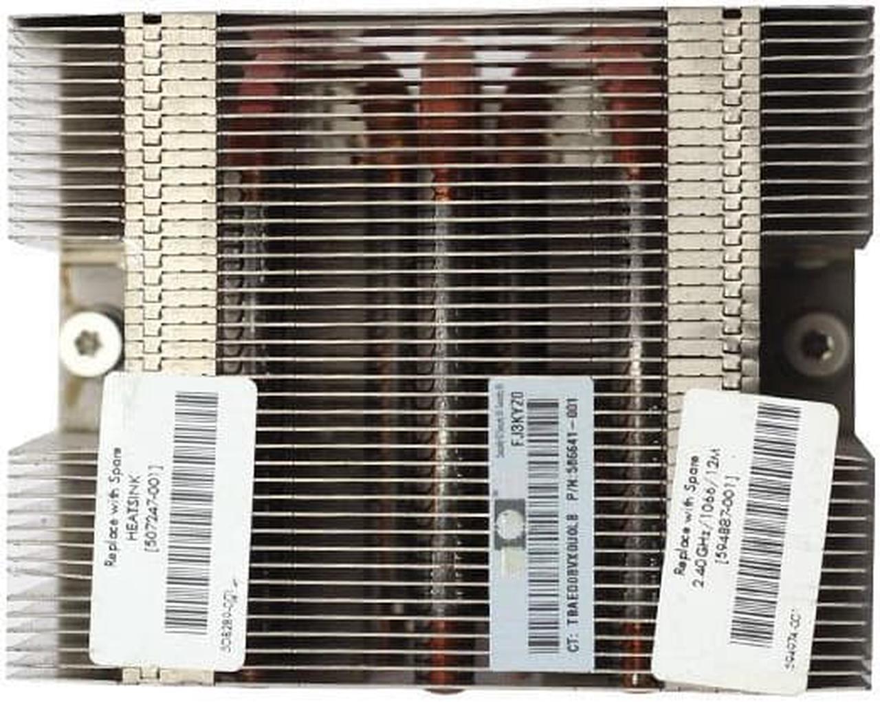 507247-001 490448-001 Radiator FOR Proliant DL180 G6 Gen6 Server CPU Heatsink DL180G6 Cooling Heat Sink