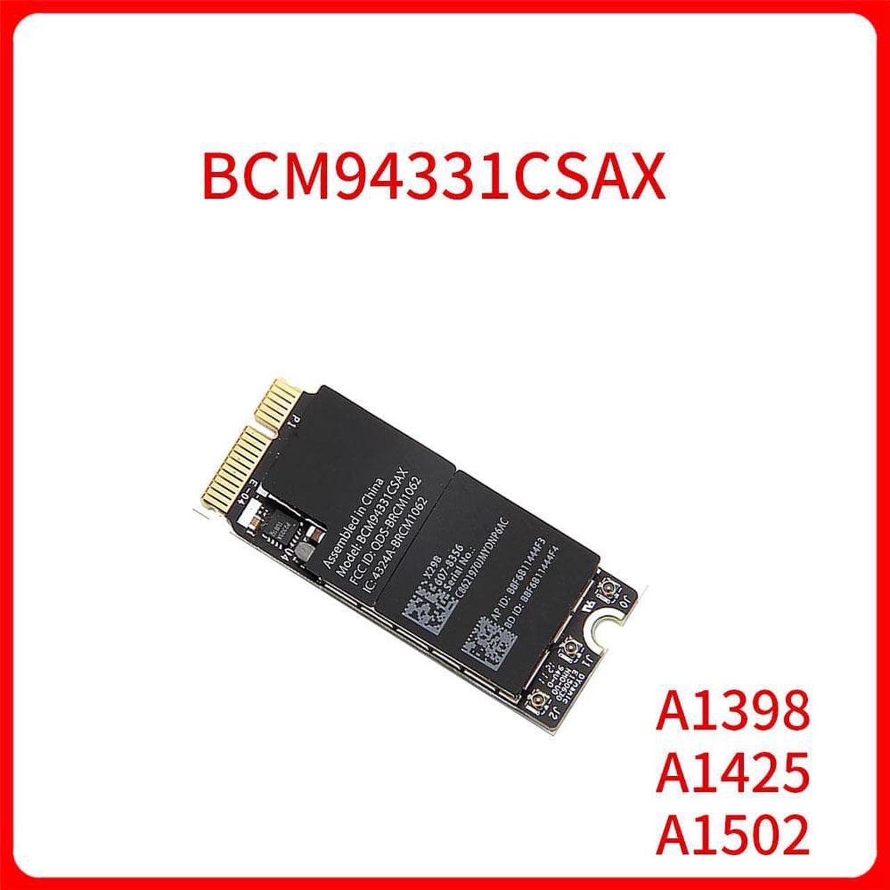 Oiginal BCM94331CSAX For Macbook Pro A1398 A1425 A1502 Wireless Network Card 2012 Airport Wifi Bluetooth Card Broadcom