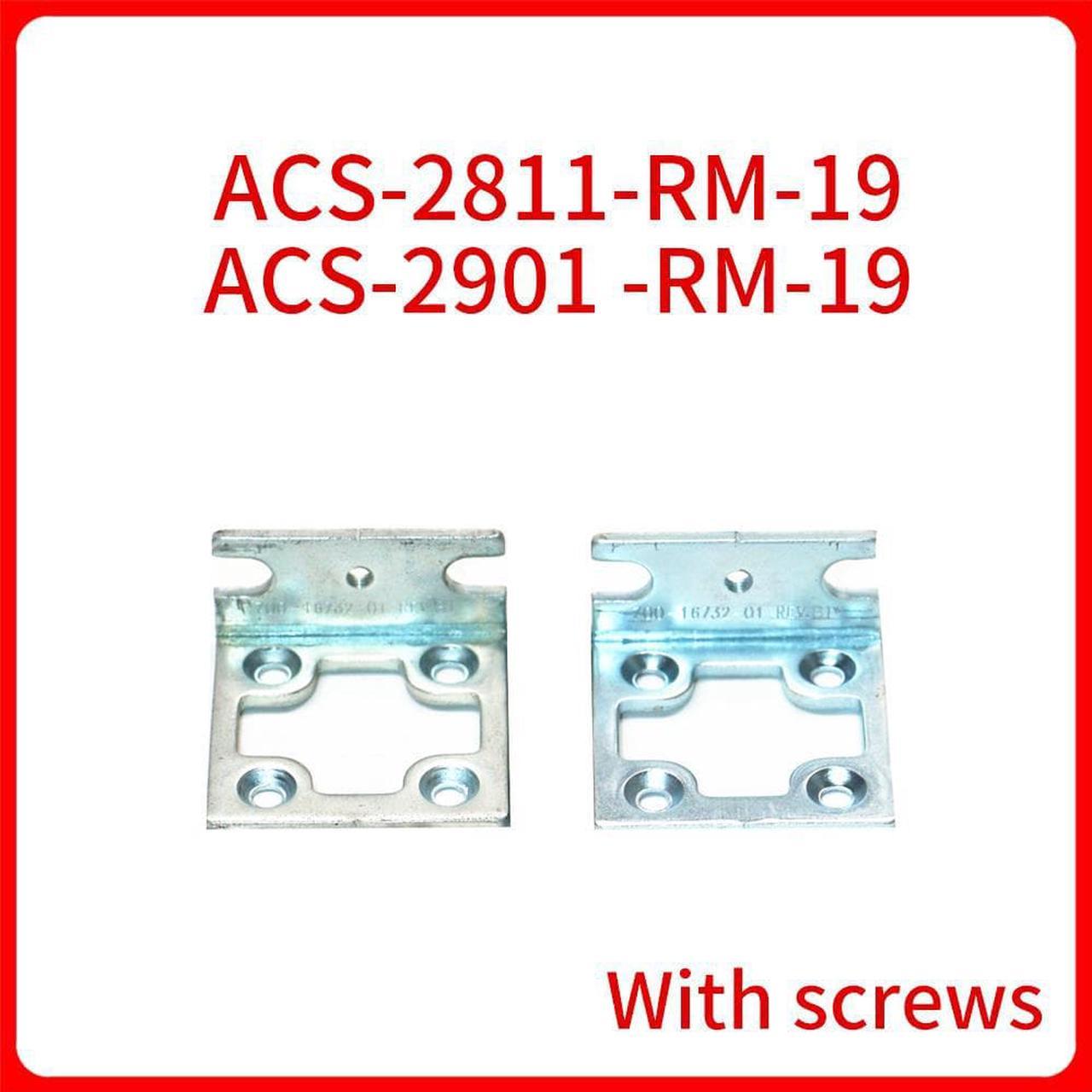 ACS-2811RM-19 ACS-2901-RM-19 for 2811 2901 K9 Router Rack Mount Kit Ear Mounting Ear Mounting Bracket Accessories