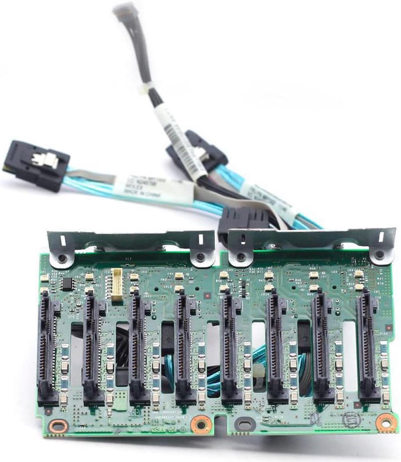 94Y6670 FOR X3650 M3 Service HDD Hard Driver Backplane 8-Port SAS HDD Connection Backplane Board with Cables