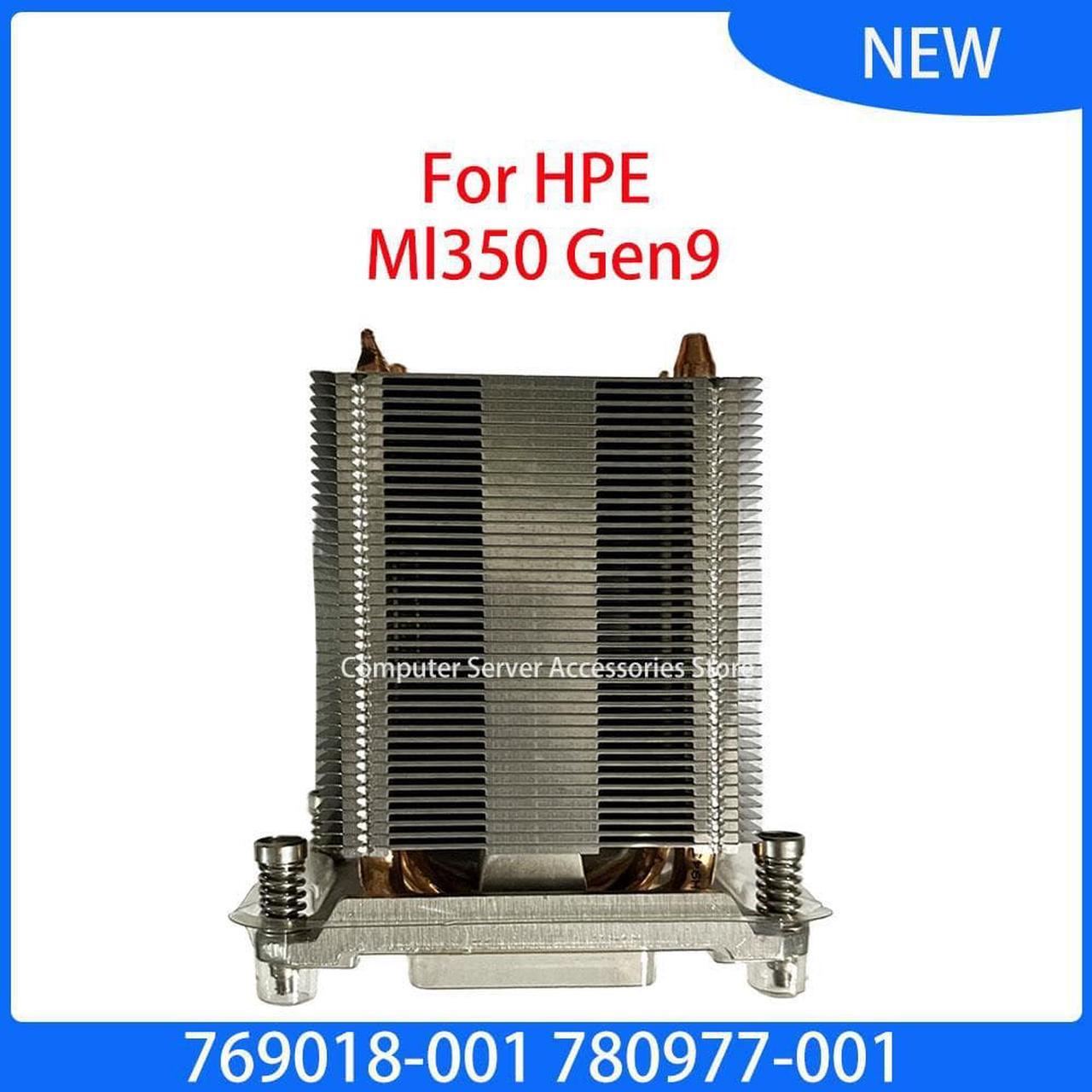 Heatsink For HPE ML150 ML350 G9 Gen9 Server Radiator Heat Sink 769018-001 780977-001 CPU Cooler For HP ML350G9