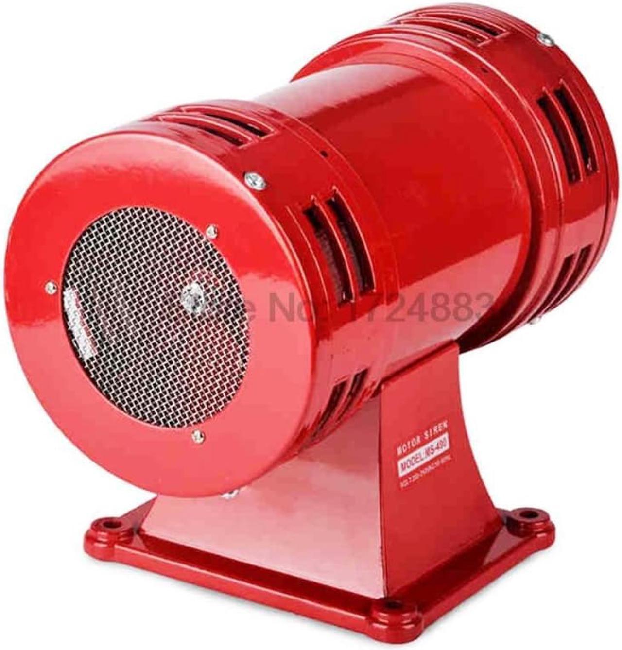 Motor siren MS-490 220V High decibel Air Raid Siren Horn Motor mining industry Double Industry Boat Alarm