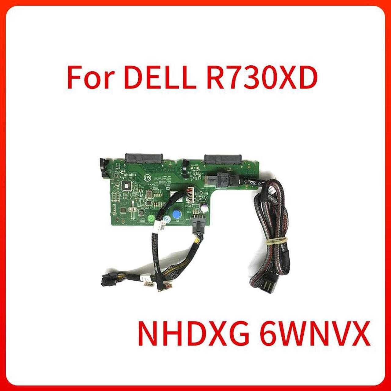 NHDXG 6WNVX CN-0NHDXG CN-06WNVX  for Dell Poweredge R730XD 12 Bay 2.5'' SFF HDD Hard Drive Backplane W/ Cables