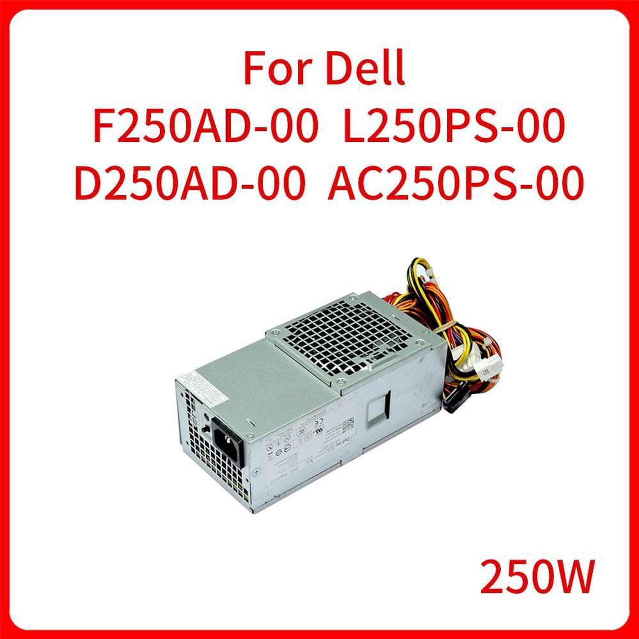 Power Supply 250W F250AD-00 L250PS-00 D250AD-00 AC250PS-00 for Dell OptiPlex 390 790 990 3010 7010 9010 DT Computer 24pin 4pin