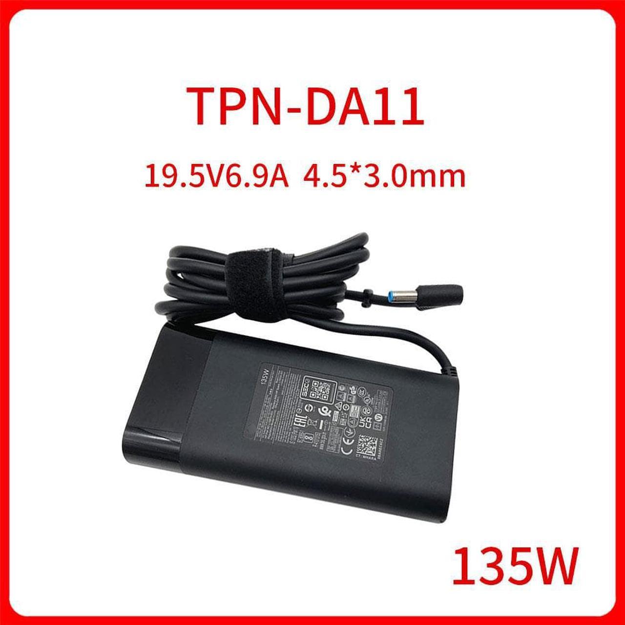 Charger 135W 19.5V 6.9A TPN-DA11 AC Adapter for Laptop TPN-DA11 Power Adapter L15534-001 L15879-003 4.5*3.0mm