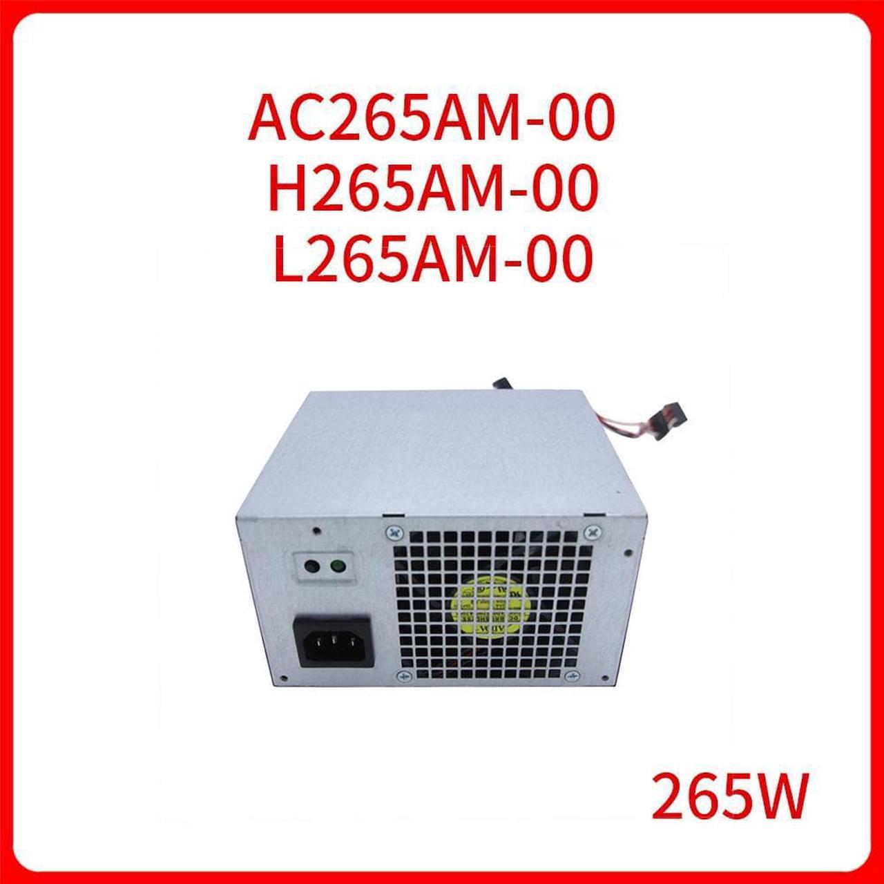 265W PSU AC265AM-00 H265AM-00 L265AM-00 9D9T1 GVY79 053N4 Switch Power Supply Adapter For DELL 390 3010 790 7010 MT