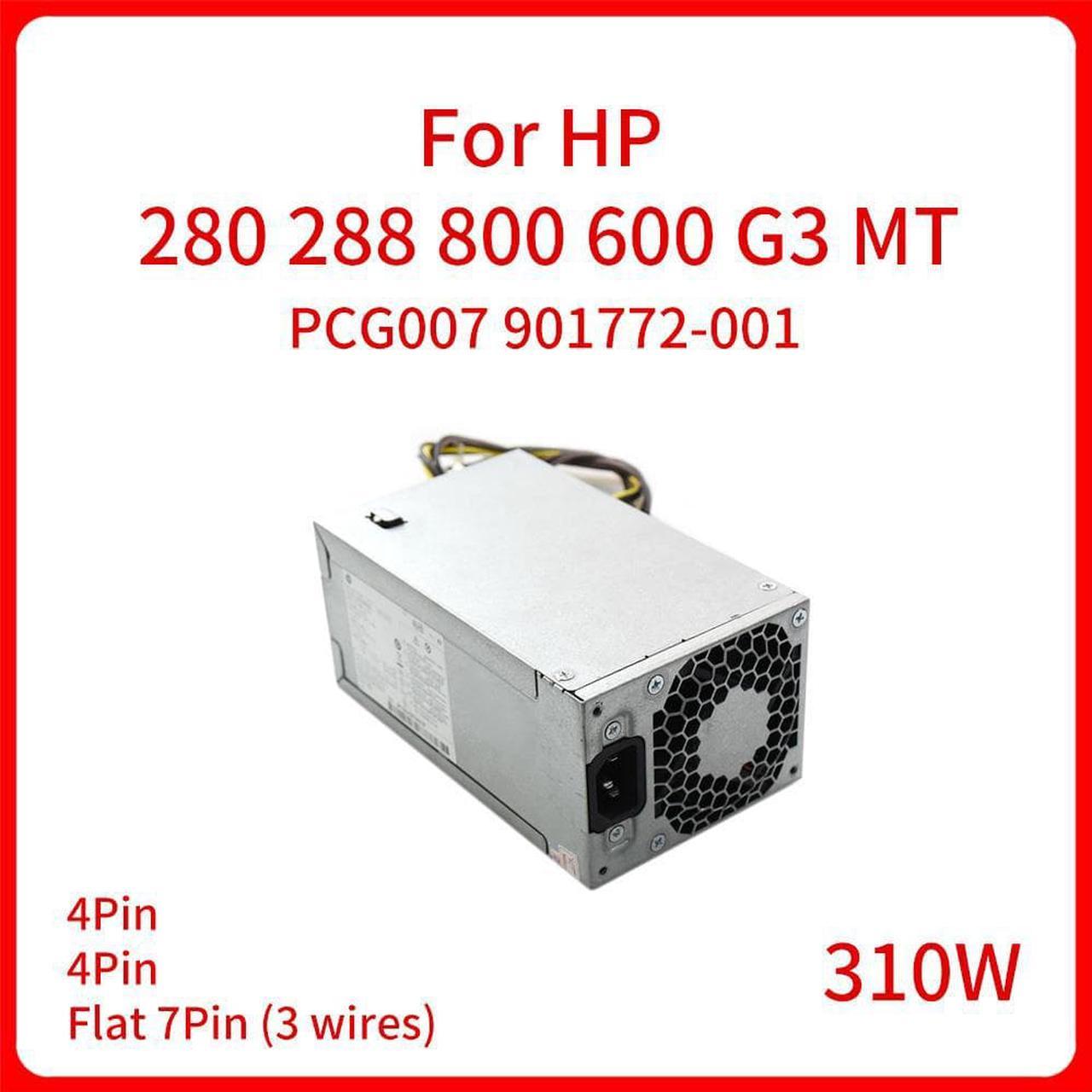 310W PCG007 901772-001 002 003 004 Switch Power Supply Adapter for HP 280 288 800 600 G3 MT Power Module