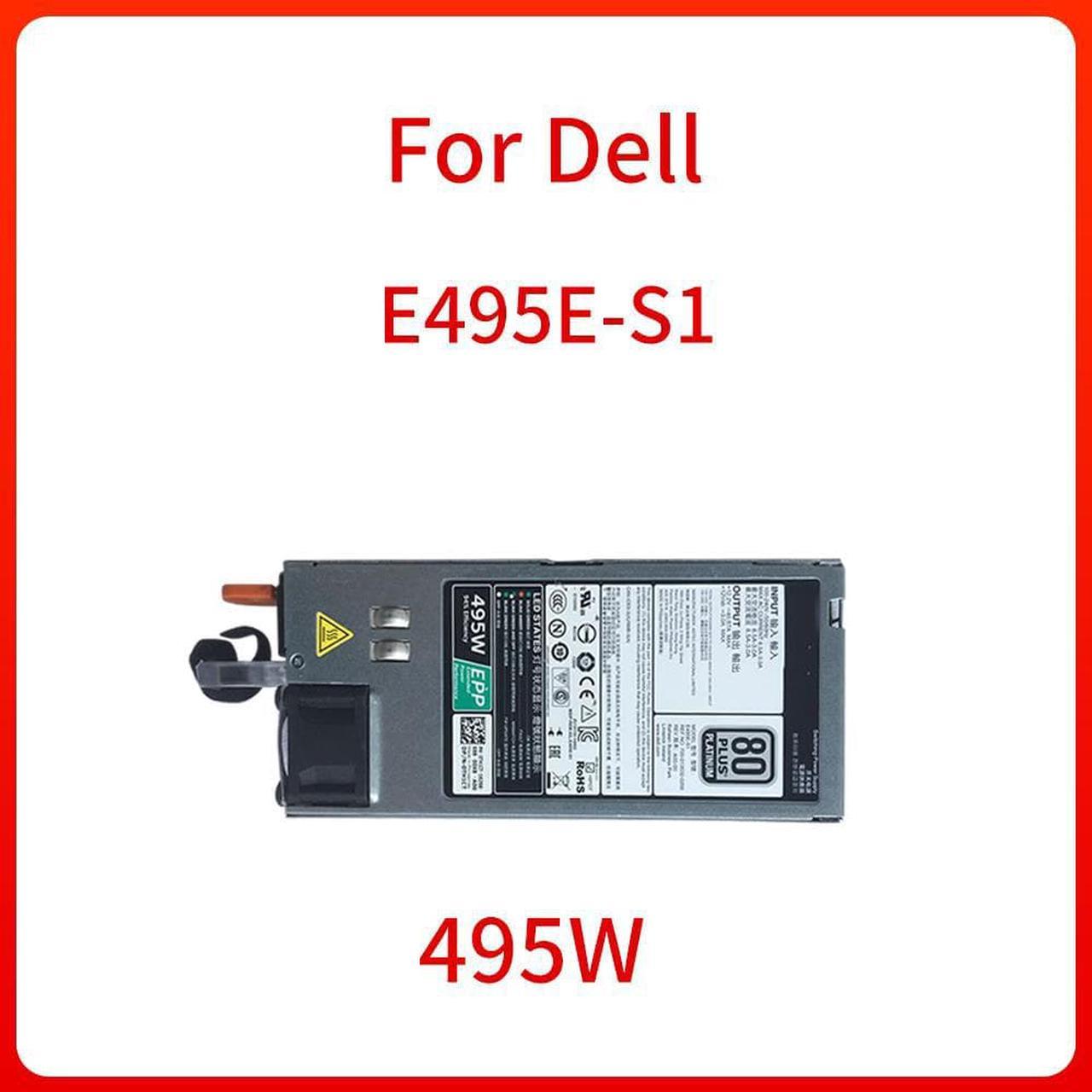 495W Power Supply E495E-S1 D495E-S1 9338D For DELL R830 R730 R630 R530 T630 T430 T330 Server Power Supply Module