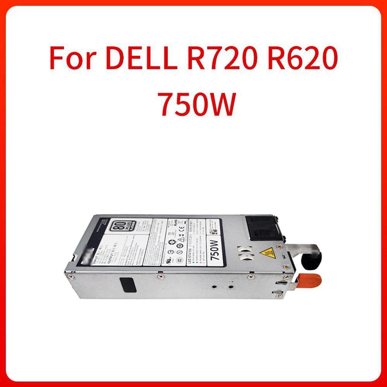 750W Server Power Supply CN-0CWKMX 079RDR 05NF18 06W2PW for Dell PowerEdge R720 R620 CWKMX 79RDR 5NF18 6W2PW 100% Test