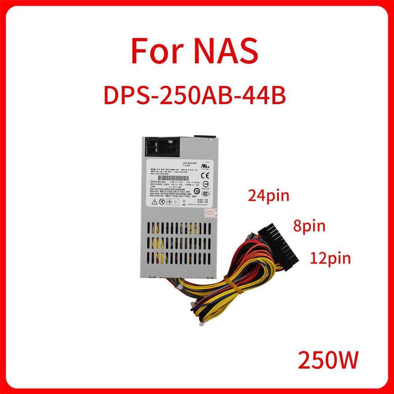 250W PSU DPS-250AB-44 B DPS-250AB-44 for Delta 1U Flex Server NAS Host Power Supply Adapter 24P 8P 12P