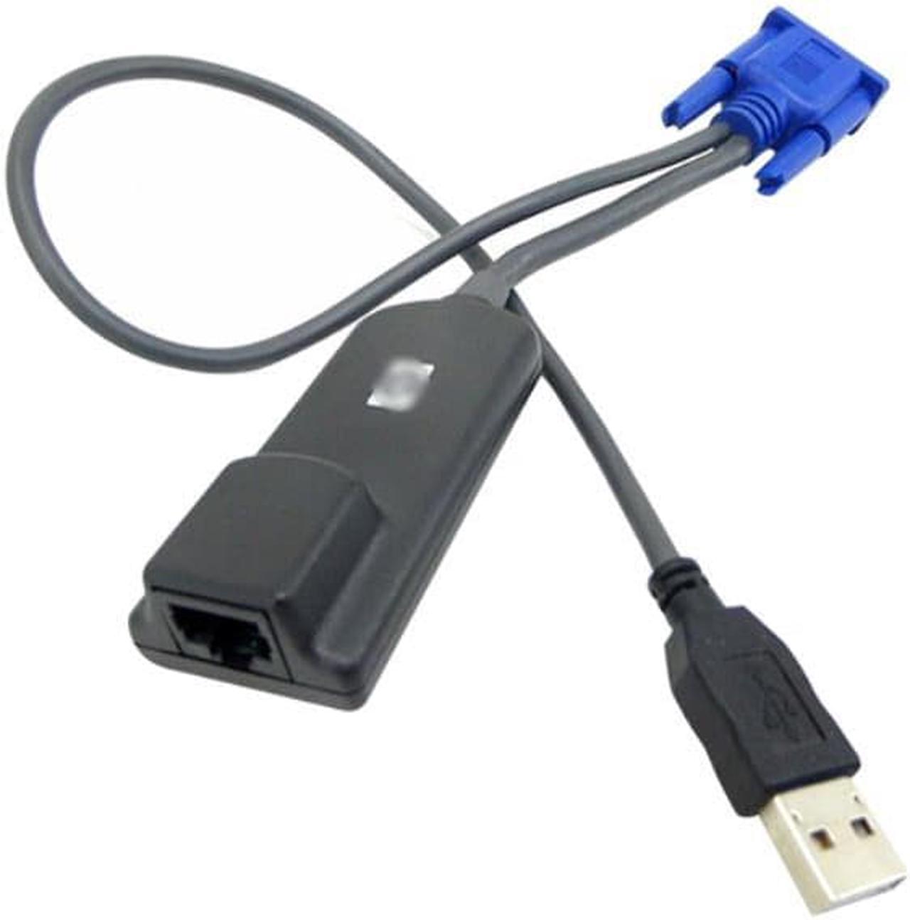 KVM USB Interface Adapter Cable 336047-B21 Spare Part No: 396633-001 for HP KVM Cable