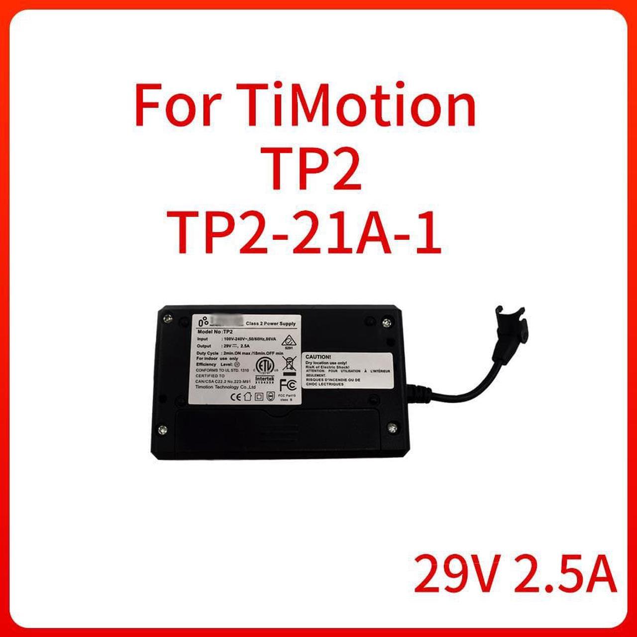 29V 2.5A for TiMotion TP2 Power Supply Adapter Charger 2pin for TP2-21A-1