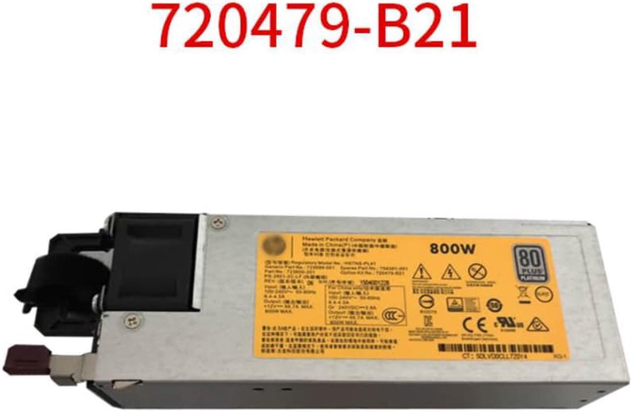 800W Power Supply 754381-001 723599-001 720479-B21 PSU for HP DL360 DL380 G9 Gen9 Server Switching Power Adapter