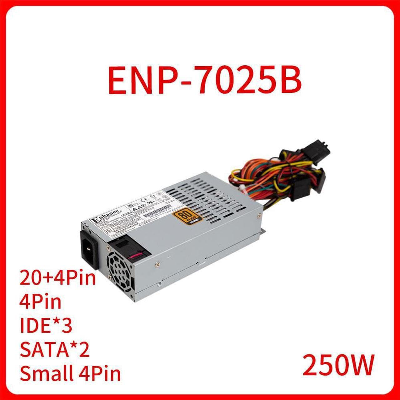 ENP-7025B 1U 250W Mute for Enhance Huttle XPC PC Standard Flex Server Power Supply PC PSU FLEX Small PowerNAS