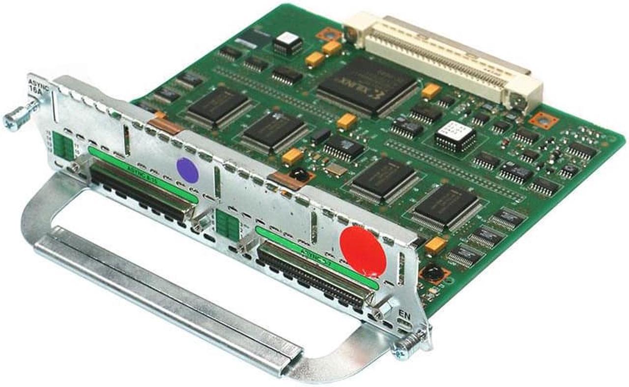 16 Port Asynchronous Module for NM-16A ASYNC 2610 2611 2620 2621 2600XM ASYNC Console Network Module Control Cards