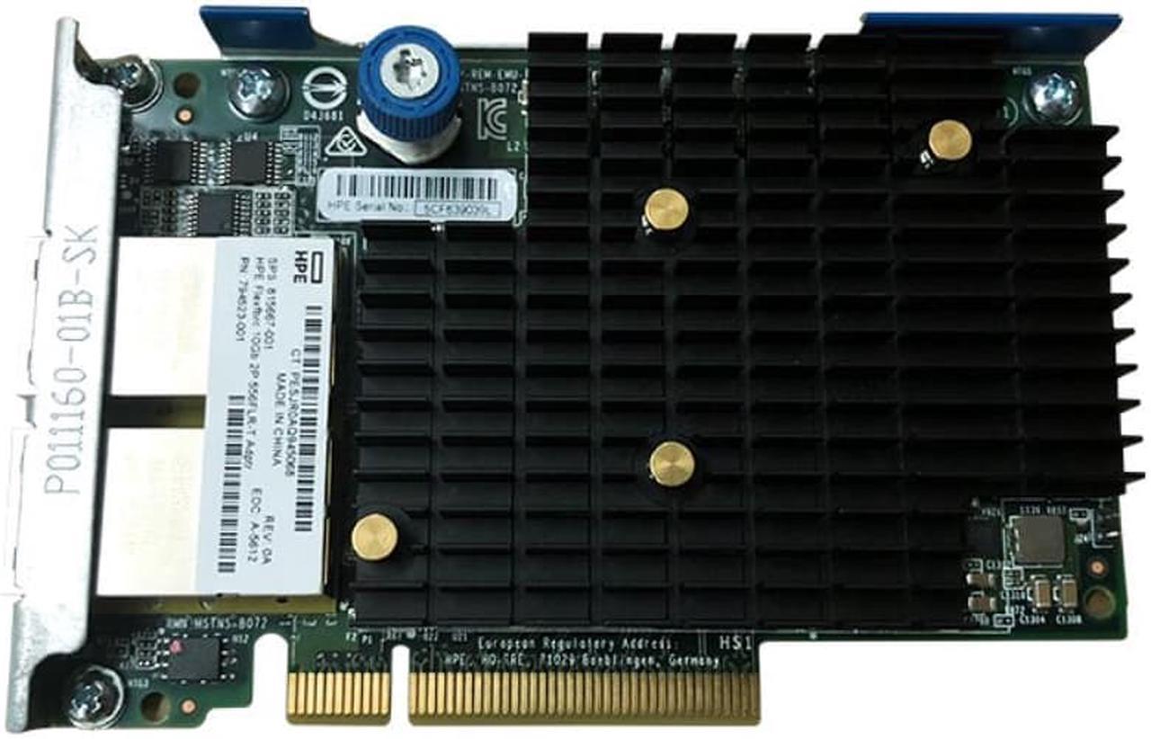 815667-001 794523-001 794525-B21 for HPE FLEXFBRC 10Gb 2-port 556FLR-T P010908-41H Server Network Card