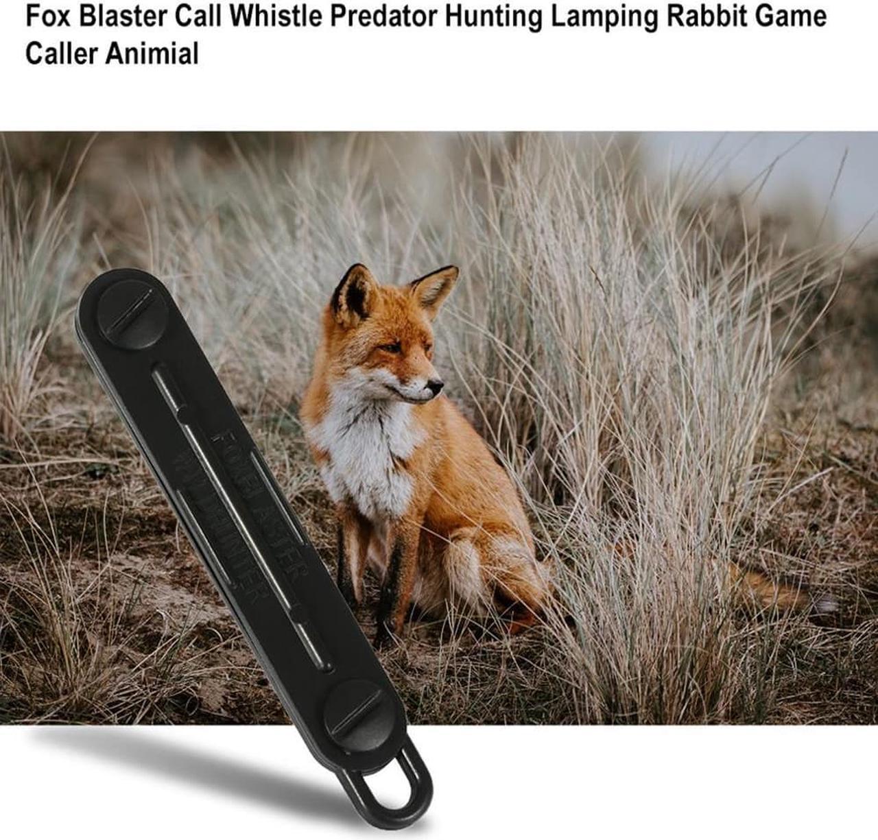 1 PC Outdoor Fox Down Fox Blaster Call Whistle Predator Hunting Tools Camping Calling Rabbit Game Caller Animal Drop Shipping