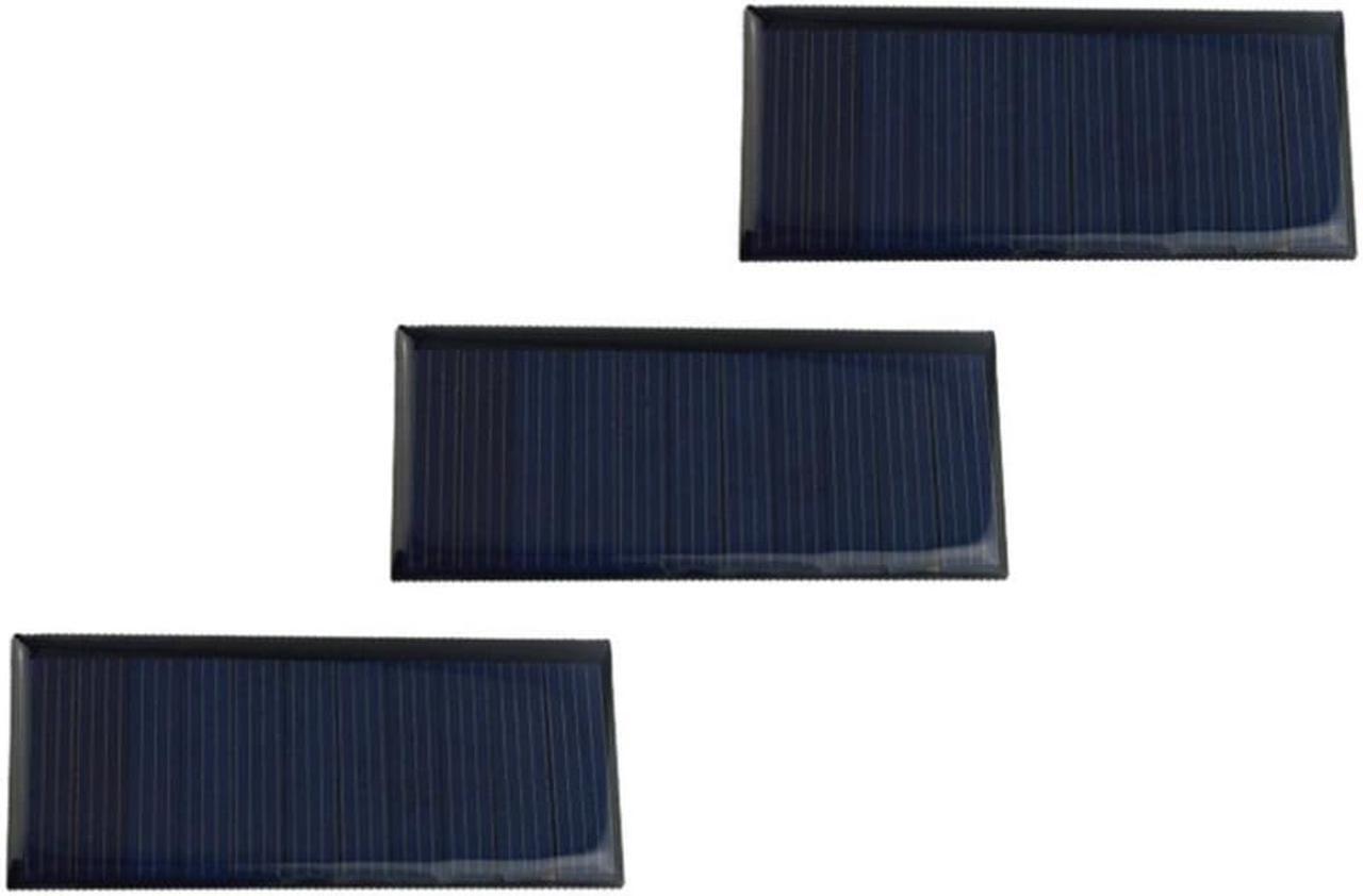 Alt view image 2 of 2 - 2PCS Solar Panel 12 V Volt Cell Phone Chargers 12V DC Mini Solar Kit DIY For Portable Car Bus RV External Charge