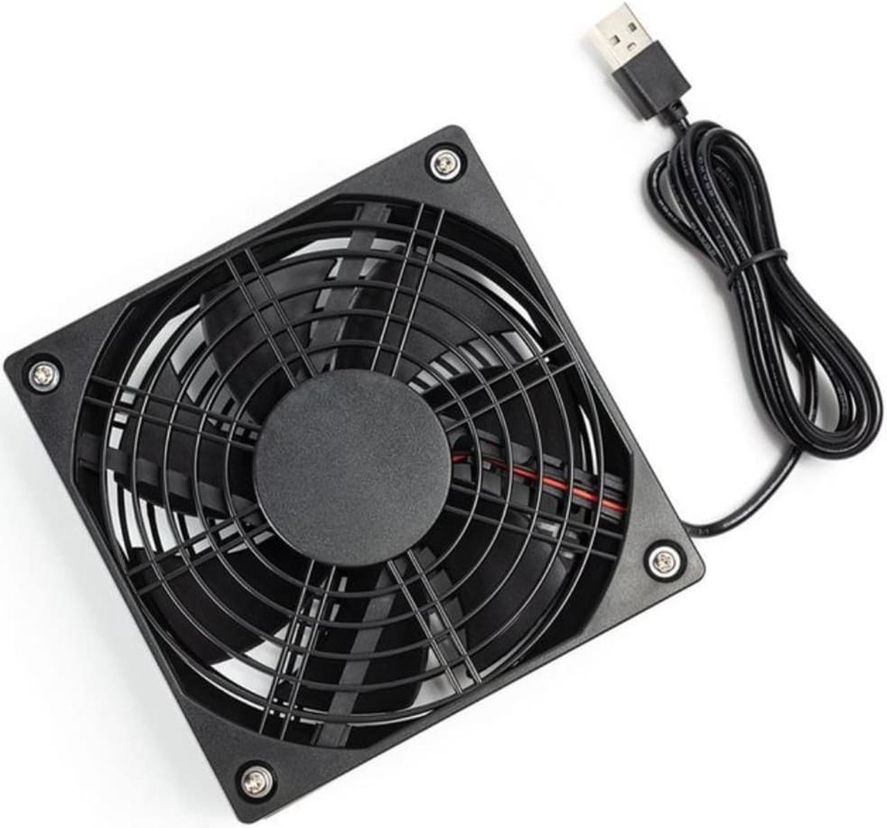 5V USB Chassis Fan Computer Cooling Cooling Fan Wireless Router Set-top Box Silent Cooler Computer Accessories