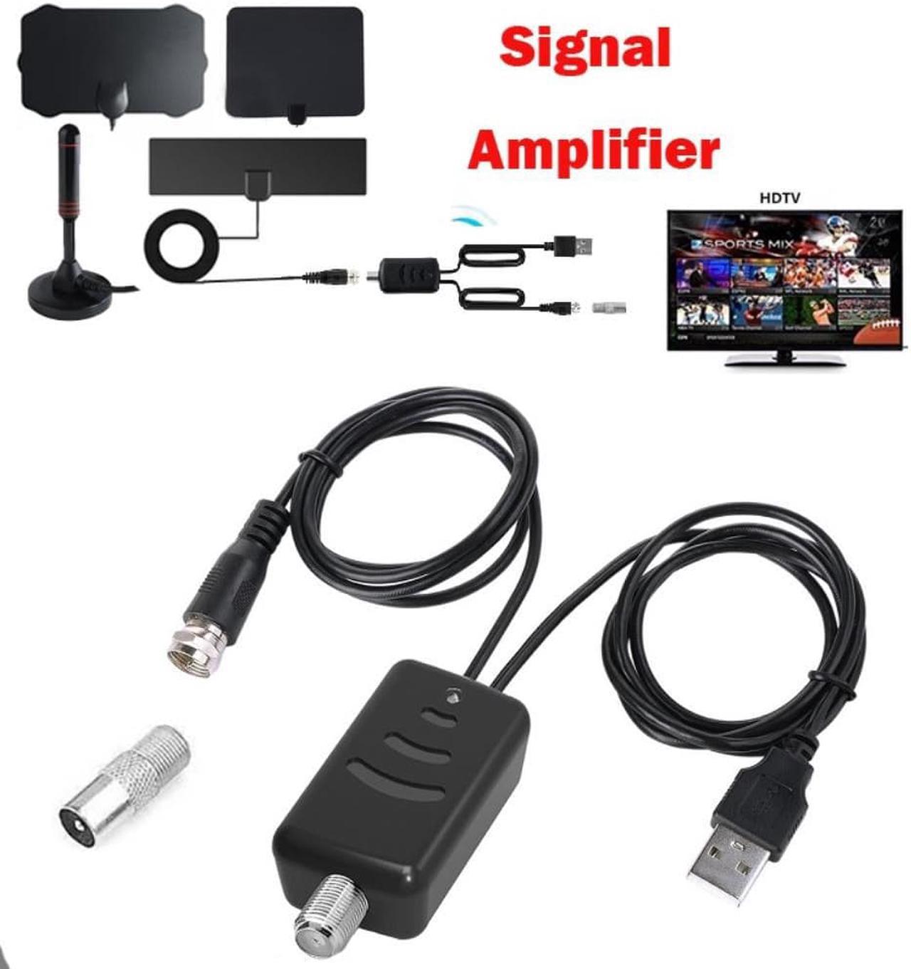 TV Signal Amplifier Booster Convenience And Easy Installtion Digital HD For Cable TV For Fox Antenna HD Channel 25DB