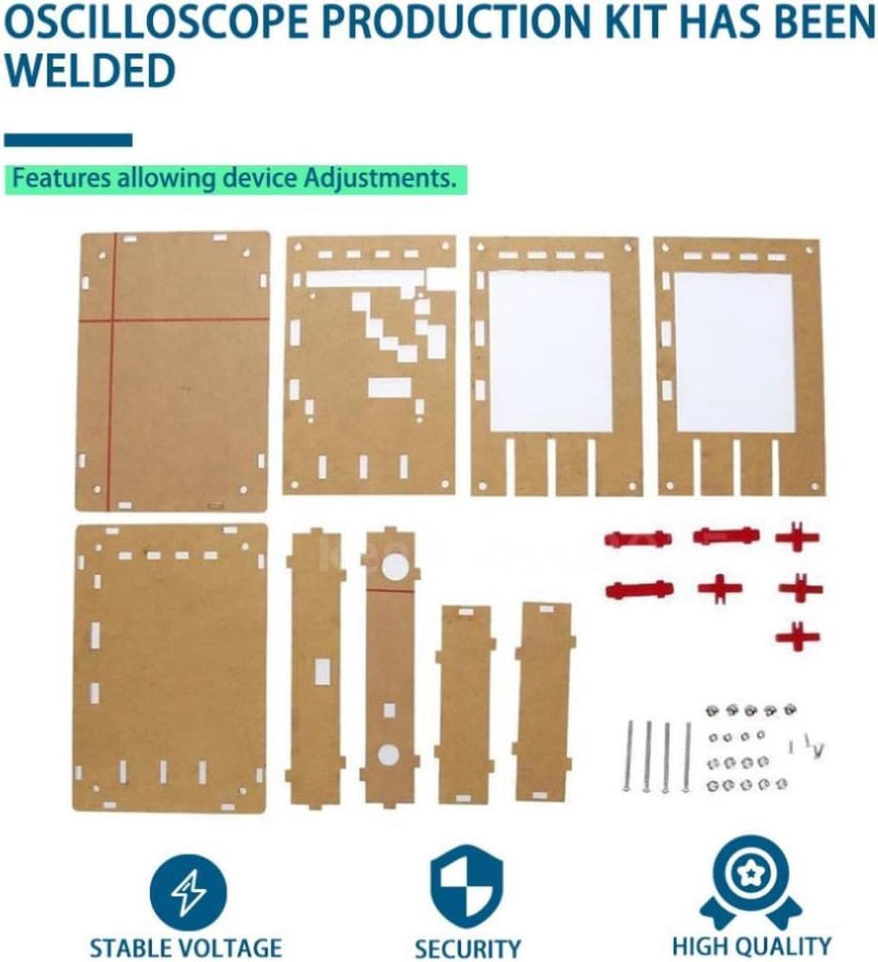 Portable Acrylic Case Box Shell For DSO138 2.4" Thin Film Transistor Oscilloscope Kit DIY Making Electronic Diagnostic Tool