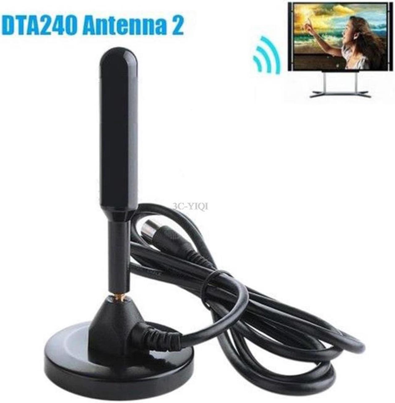 1080P Metal Digital 50 Miles Range HDTV Antenna TV Antenna Indoor Signal Receiver Aerial Booster Televison Receivers