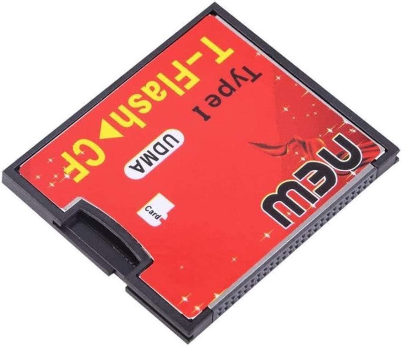 2022 Hot T-Flash to CF type1 Compact Flash Memory Card UDMA Adapter Up to 64GB Wholelsae Dropshipping Wholesale