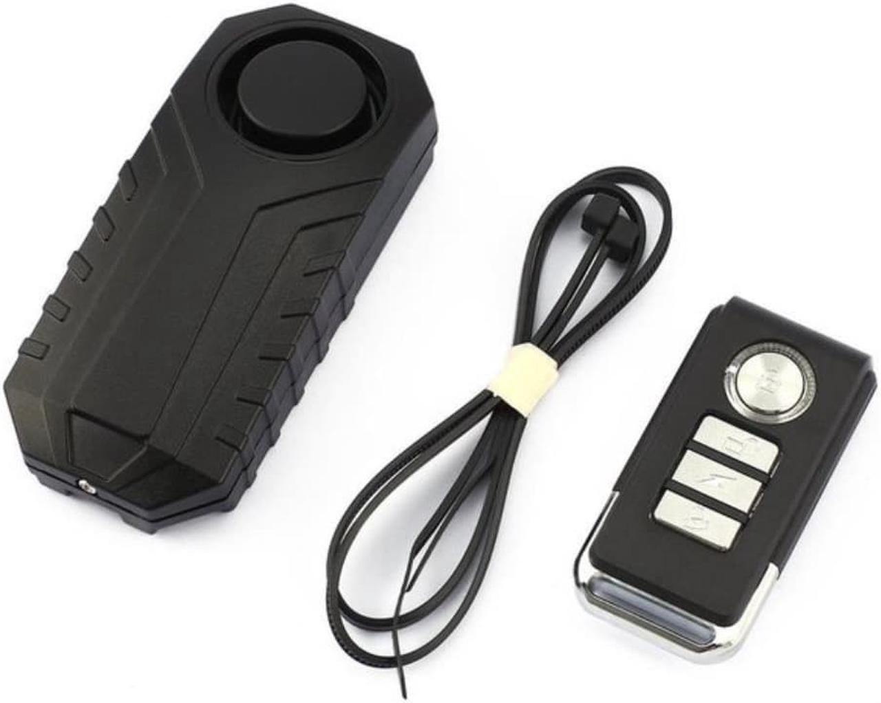 Wireless Remote Control Alarm Bicycle/Electric tricycle/ Energy Car Vibration and Displacemnt Alarm Safety Lock Dropshipping