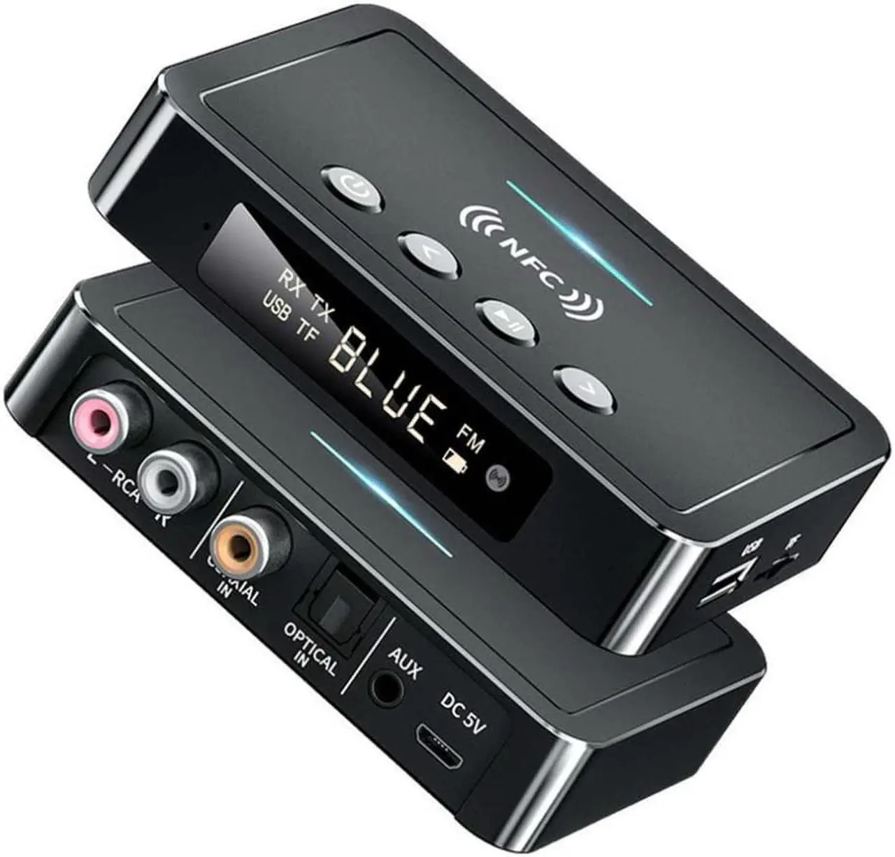 Main image of NFC Wireless Receiver Bluetooth-Compatible 5.0 Receiver And Transmitter FM 3 In1 Wireless Adapter Computer General RCA 3.5mm AUX