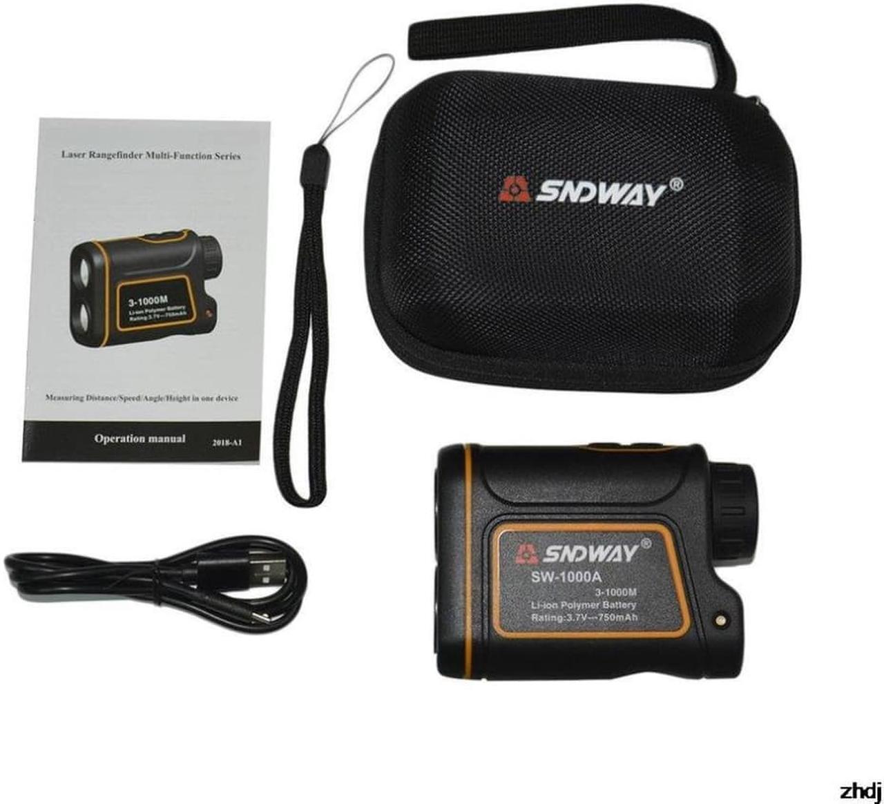 Main image of SNDWAY SW-1000A Monocular Telescope Laser Rangefinder 1000m Trena Laser Distance Meter Golf Hunting laser Range Finder