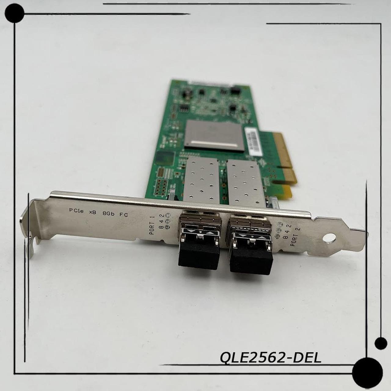 Main image of QLE2562-DEL Dual-port Fiber Optic Card For QLOGIC 8Gb HBA 0MFP5T