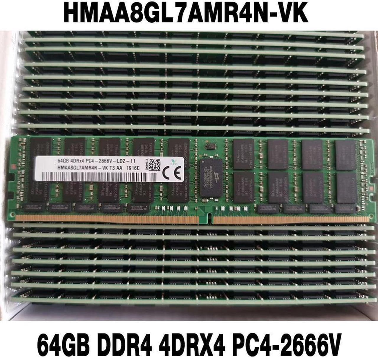 HMAA8GL7AMR4N-VK 64GB DDR4 4DRX4 PC4-2666V For SKhynix Server Memory