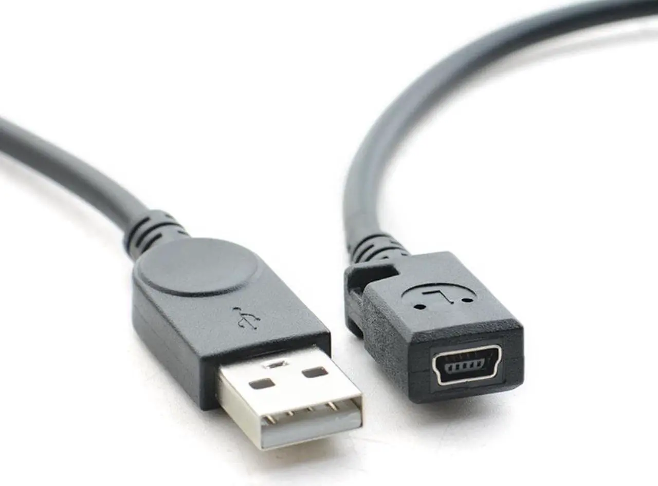 Alt view image 2 of 2 - 1 Piece USB Male To Mini USB Female Cable USB Female Device Change Into Mini USB2.0 Female