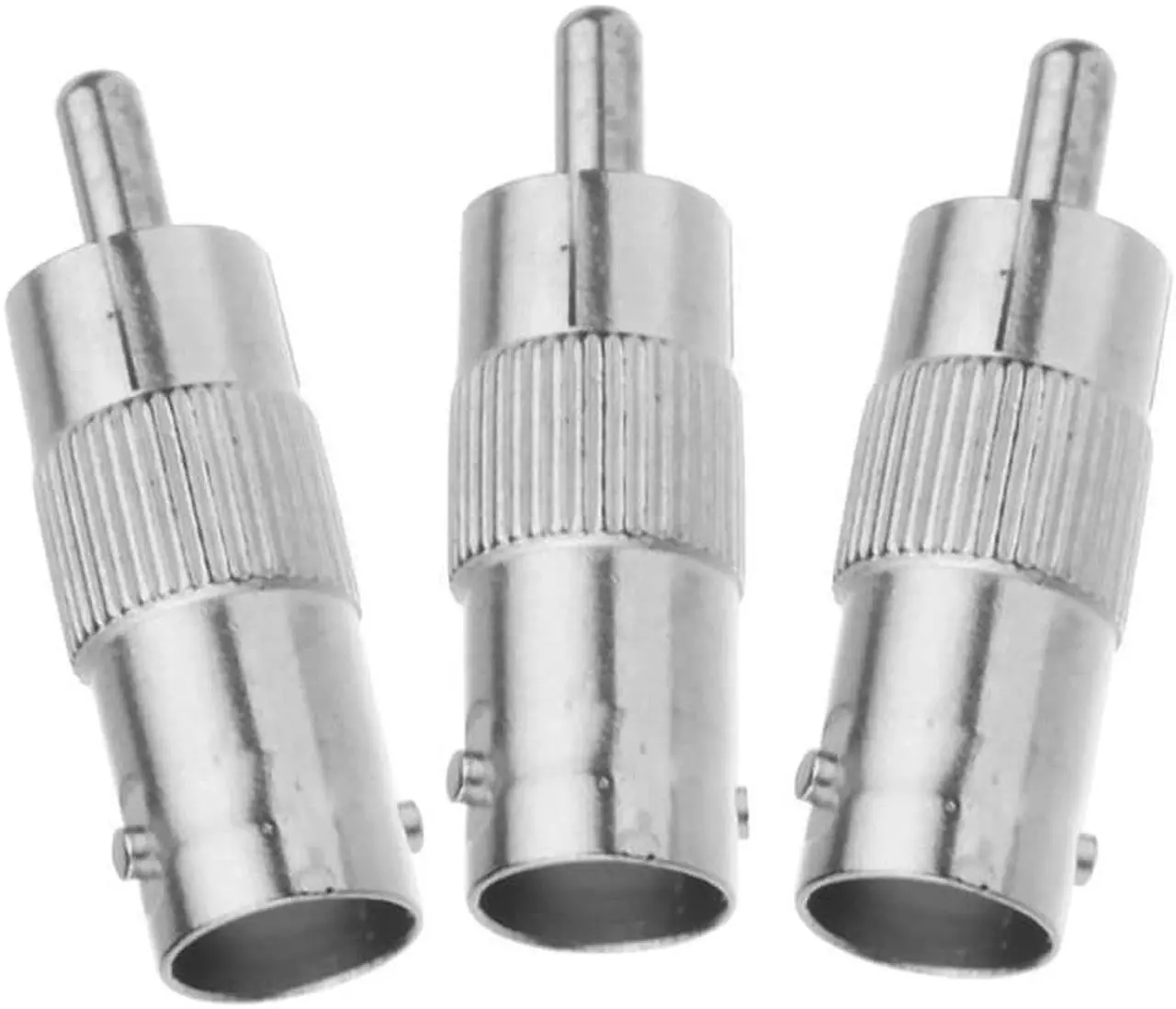 Alt view image 2 of 2 - 2Pcs/lot BNC Female to RCA Male Coax Cable Connector Coupler Adapter for CCTV Camera Audio Camera security Surveillance system