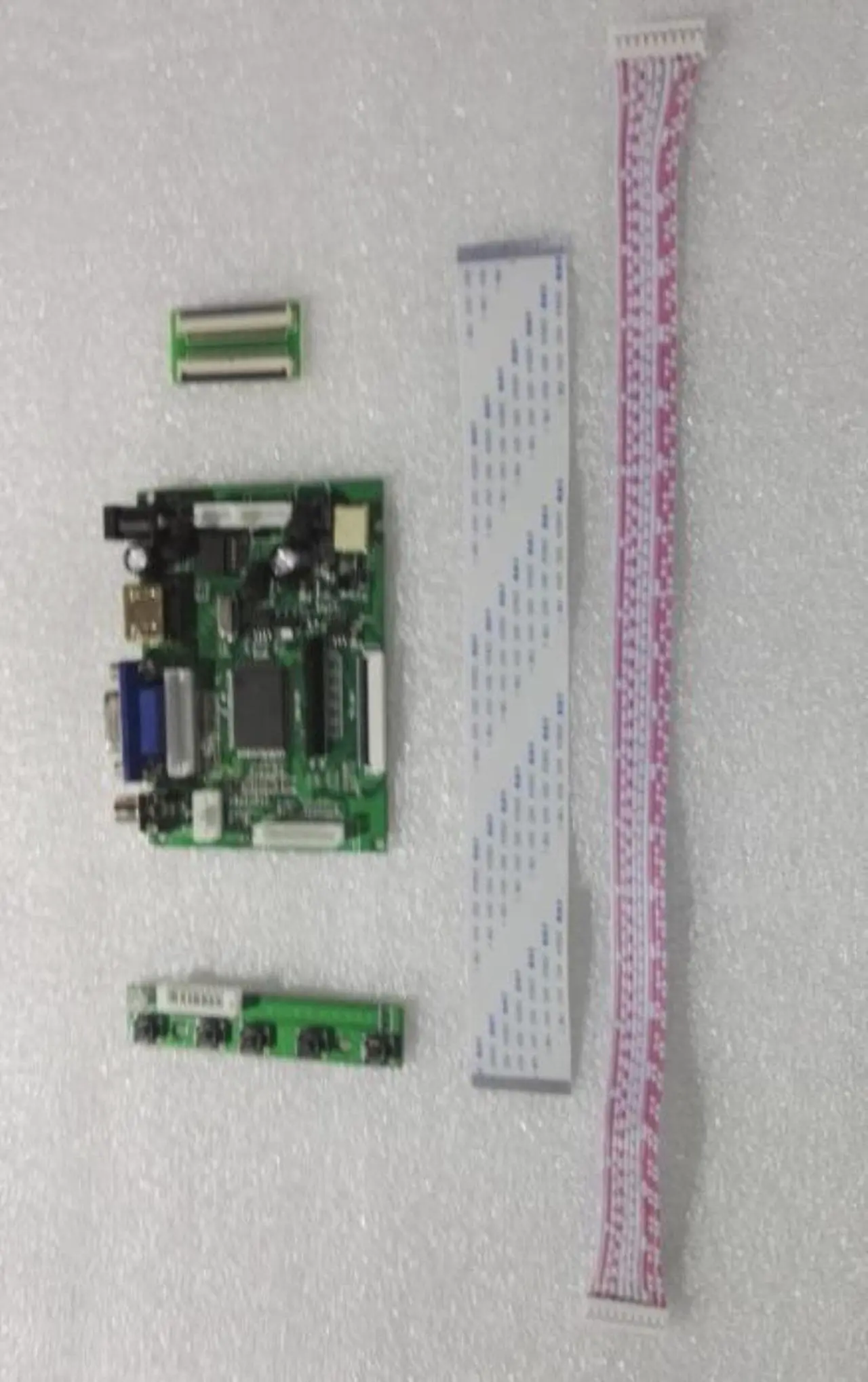 Alt view image 2 of 2 - Universal  VGA 2AV 50PIN TTL LVDS Controller Board Module Monitor Kit for Raspberry PI LCD AT070TN92 tn90 94 Panel freeship