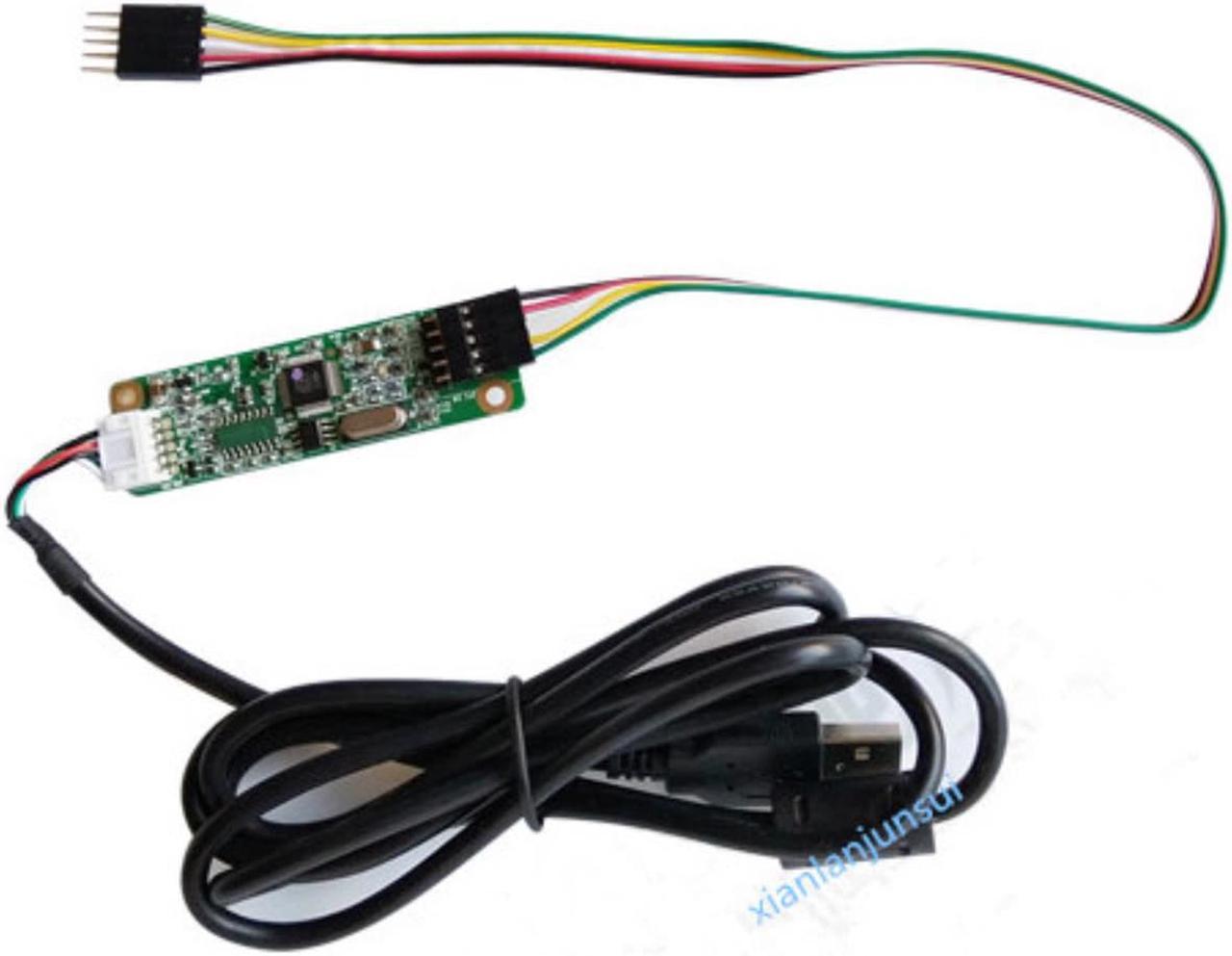 Five-wire control card usb driver board resistance touch screen 15 inch 17 inch 19 inch touch driver