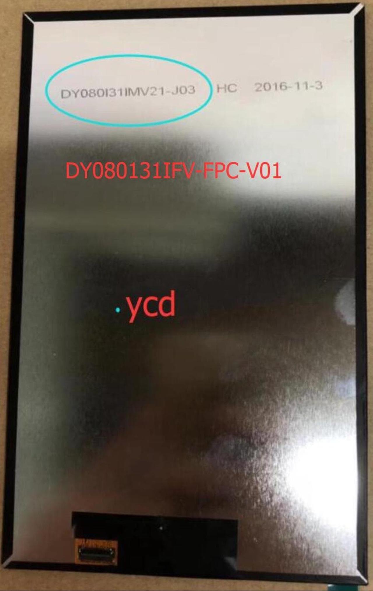 8 inch  X80 plus DY080131IFV-FPC-V01 DY080I31IMV21-J03  tablet LCD screen