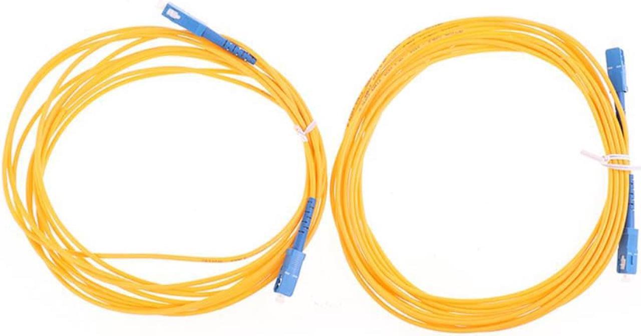 3 Meter Optical fiber jumper SC-SC Simplex Fiber Optic cable Single Mode FTTH Pigtail Patch Cord