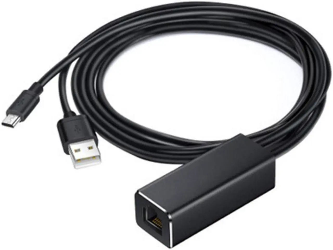 Main image of Ethernet Adapter for Chromecast USB 2.0 To RJ45 for Google Chromecast 2 1 Ultra Audio TV Stick Micro USB Network Card