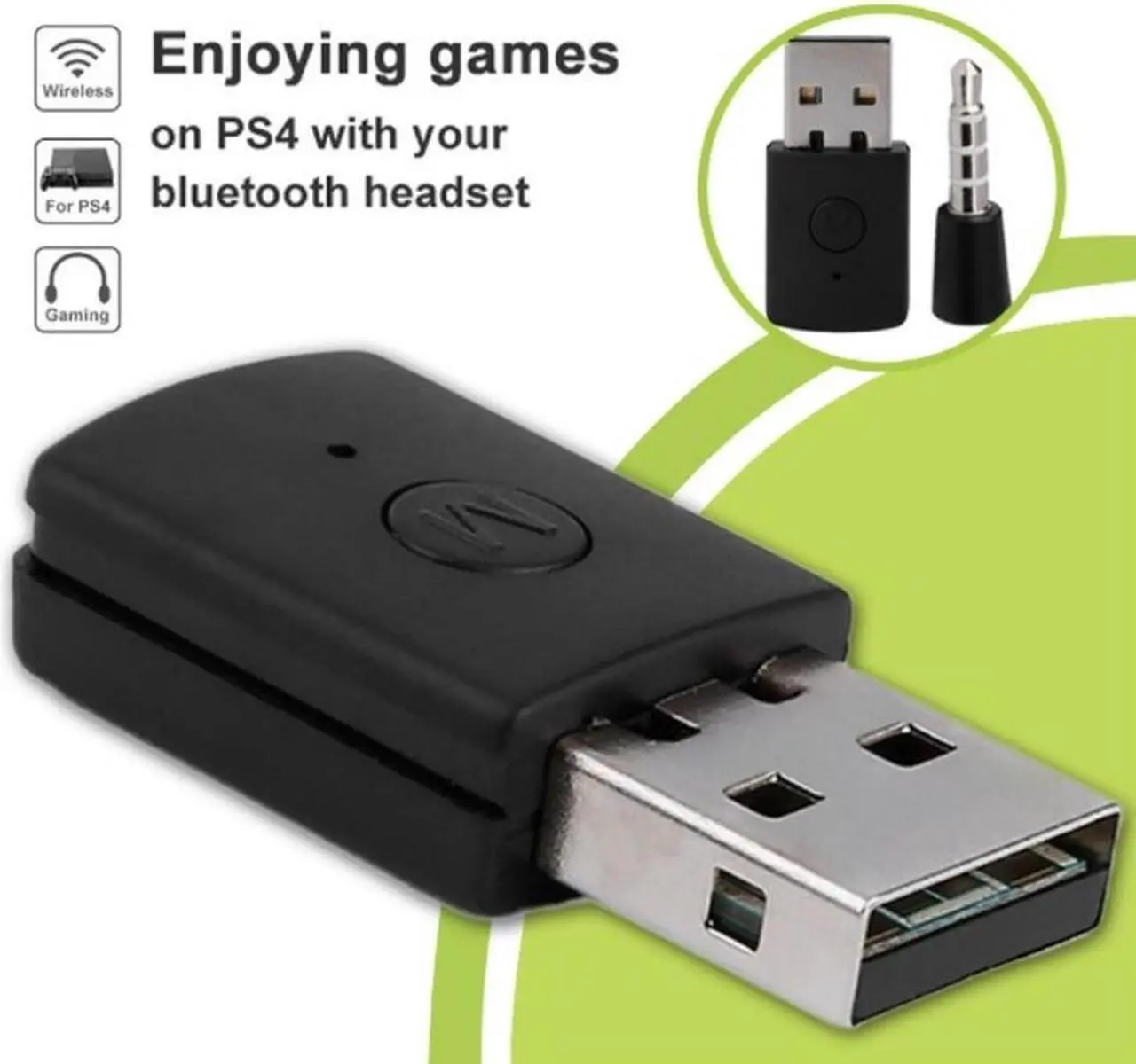 Main image of Bluetooth Dongle USB Adapter 3.5 Mm Bluetooth USB Adapter for PS4/PS5 Stable Performance Bluetooth Headset