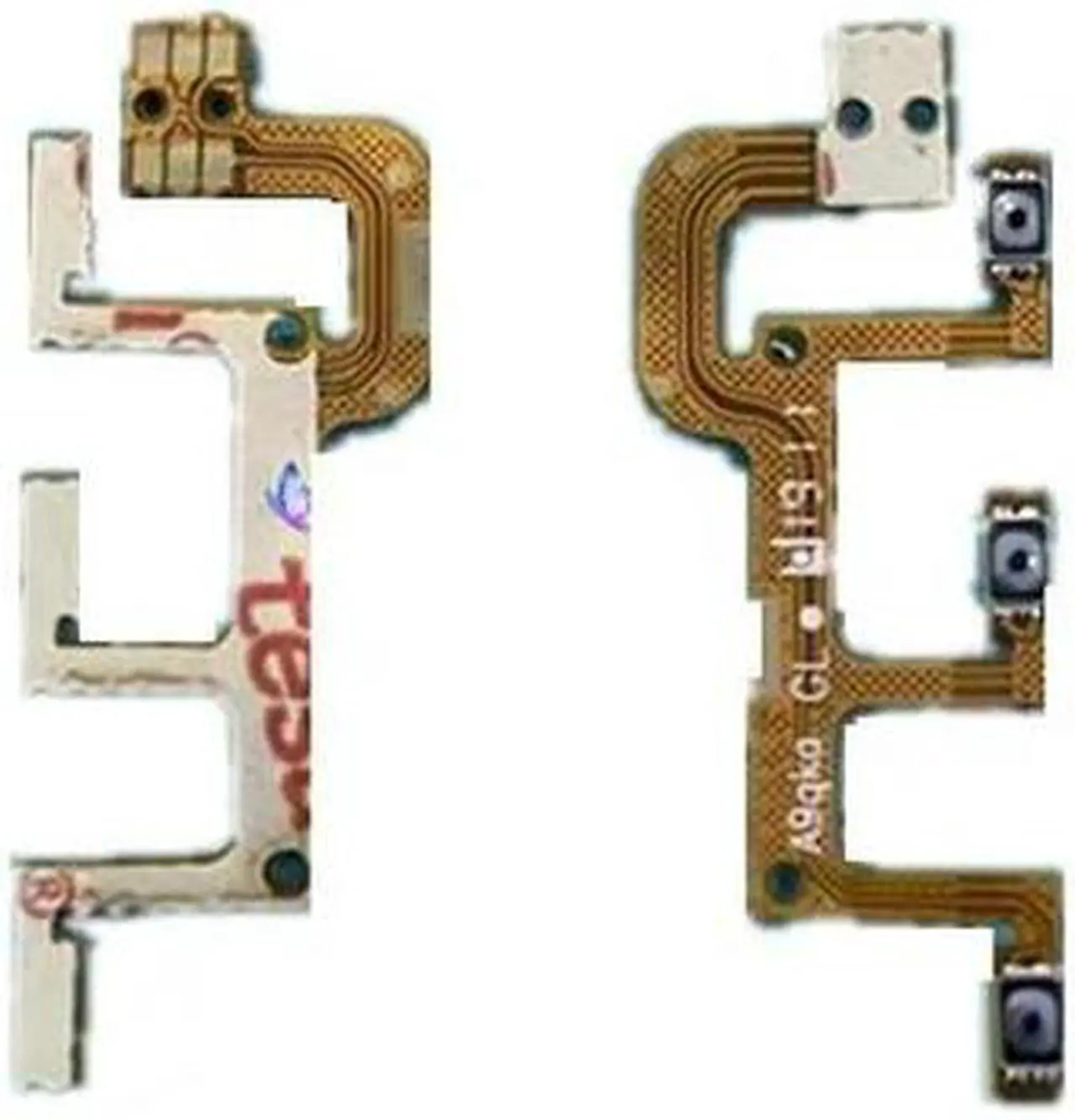 Main image of 20PCS For Moto One Vision / P50 Power On Off Volume Switch Side Button Key Flex Cable Replacement Parts
