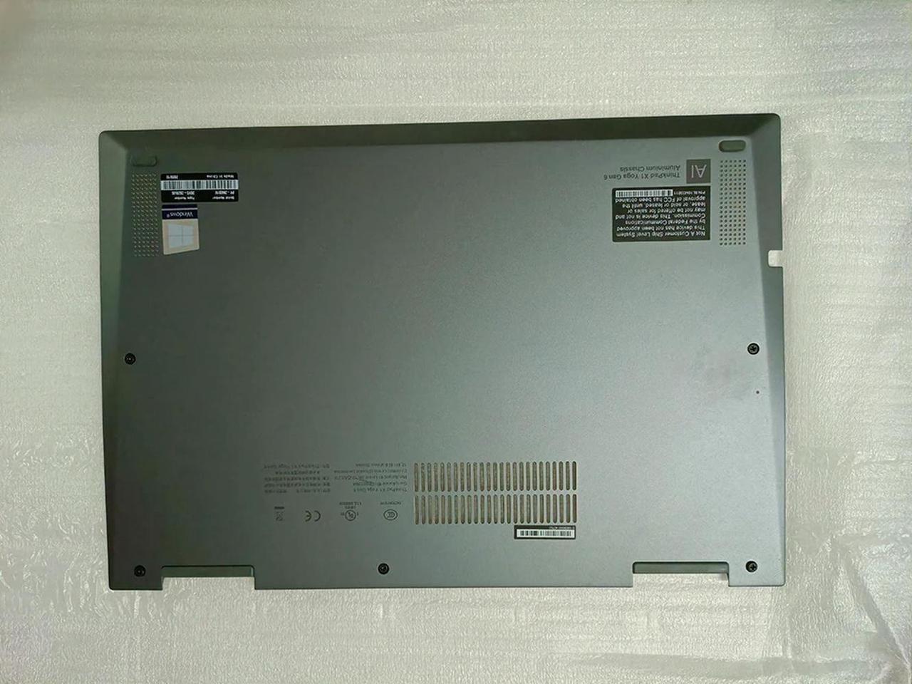 Main image of Laptop for 2021 X1 Yoga 6th Gen6 Bottom WWAN D Cover Host Lower Cover Grey Shell 5M10V75646