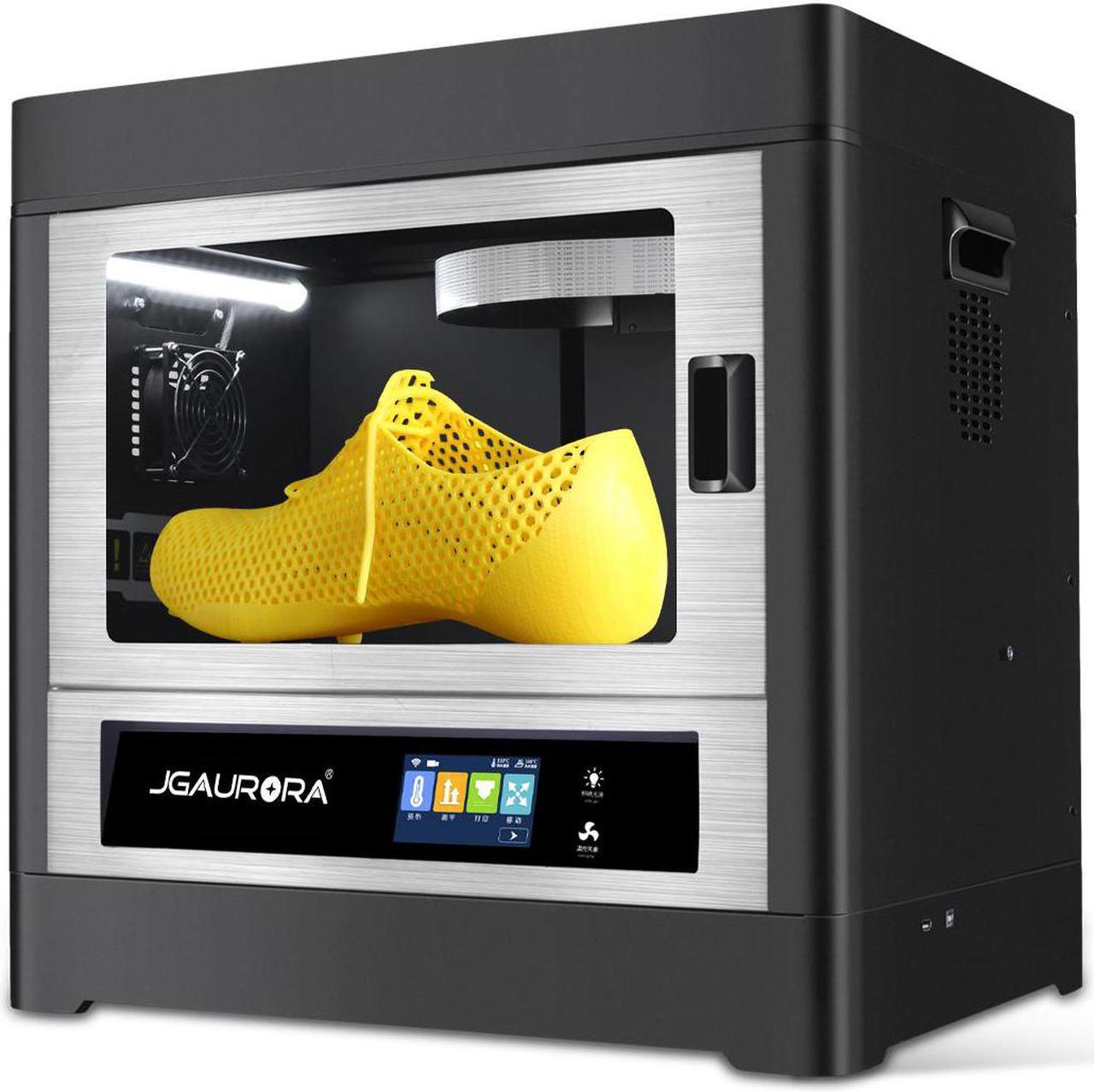 Main image of JGMAKER Large 3D Printer A8S Extreme Precision Commercial Grade Fully Closed Metal Structure Industrial Linear Rail Ball Screw Meanwell Power Supply Build Size 350x250x300mm
