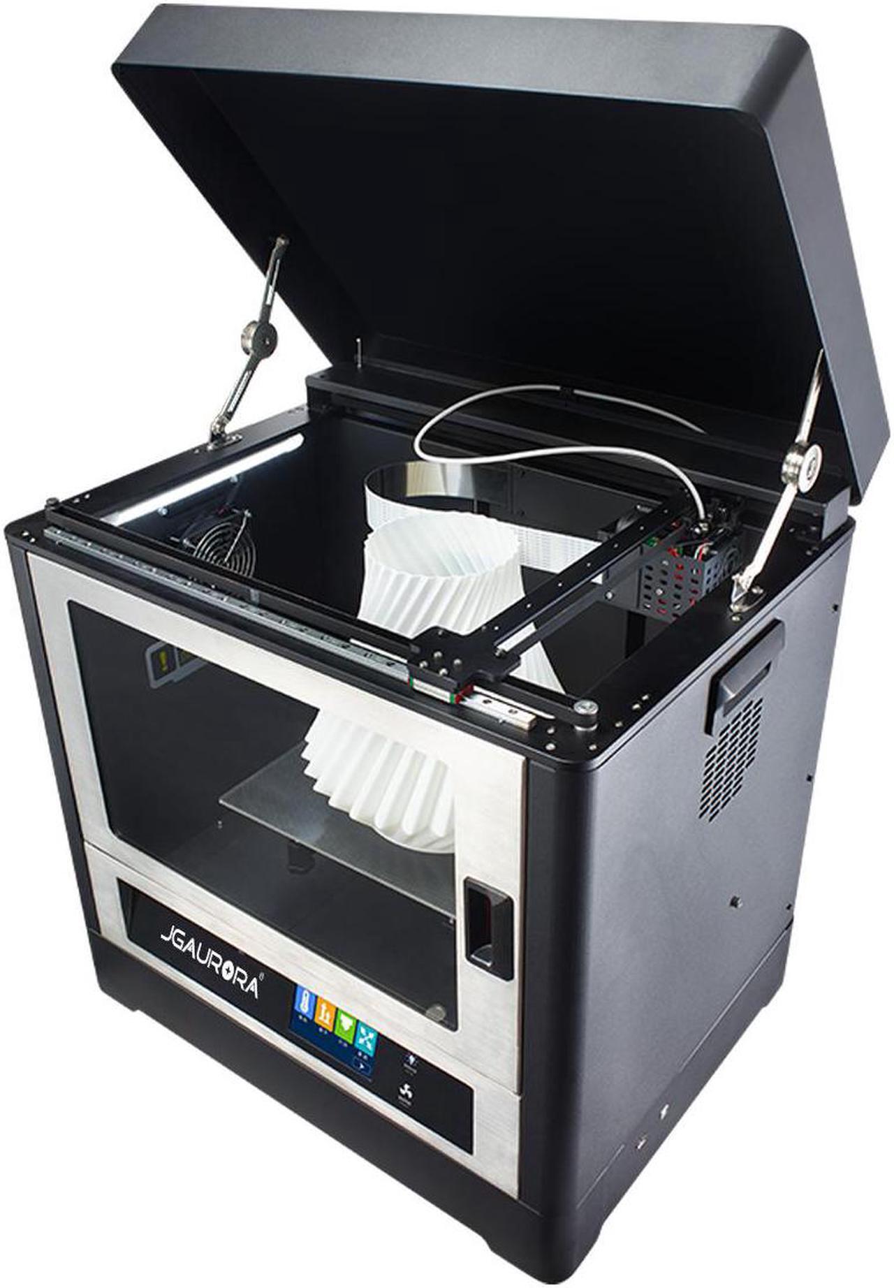 Alt view image 2 of 5 - JGMAKER Large 3D Printer A8S Extreme Precision Commercial Grade Fully Closed Metal Structure Industrial Linear Rail Ball Screw Meanwell Power Supply Build Size 350x250x300mm