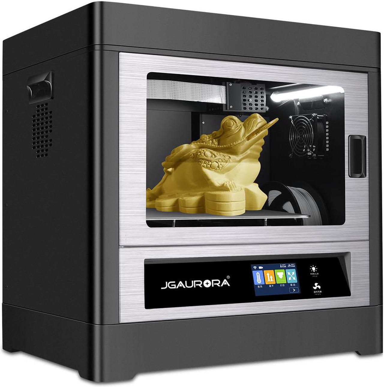Alt view image 5 of 5 - JGMAKER Large 3D Printer A8S Extreme Precision Commercial Grade Fully Closed Metal Structure Industrial Linear Rail Ball Screw Meanwell Power Supply Build Size 350x250x300mm