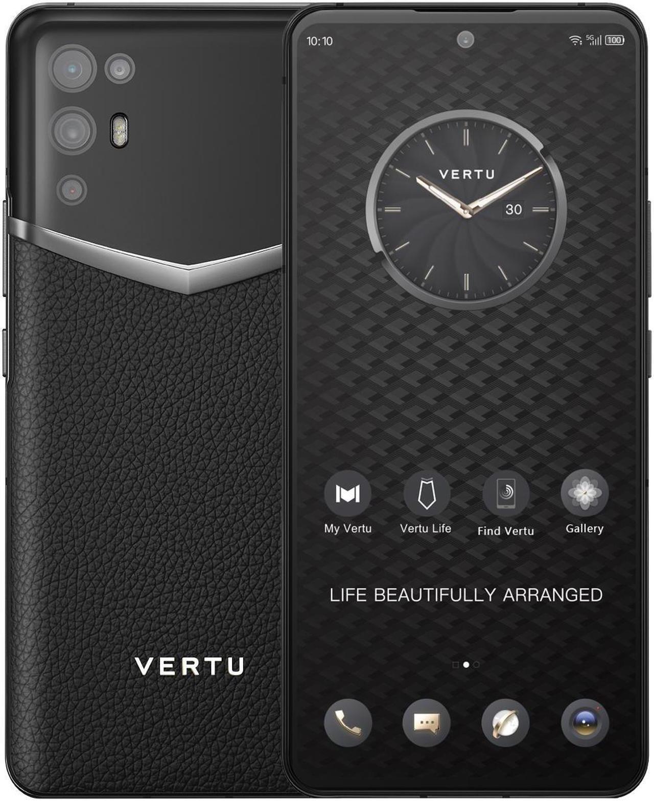 Main image of Vertu iVERTU 5G Unlocked Android Smartphone,12G RAM + 512G ROM,64MP Camera,Dual-SIM Cell Phone,Calf Leather Craft