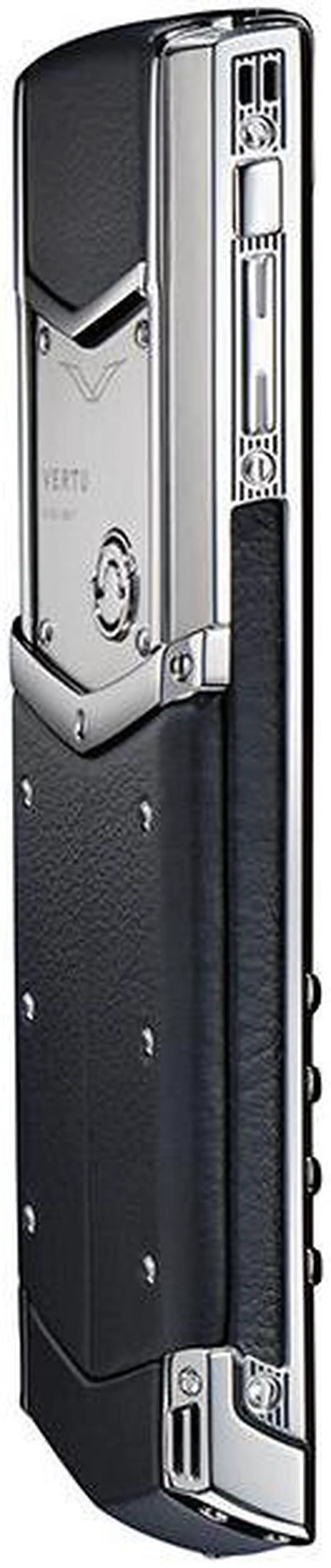 Alt view image 5 of 6 - VERTU SIGNATURE V Luxury Business Mobile Phone Pure Silver