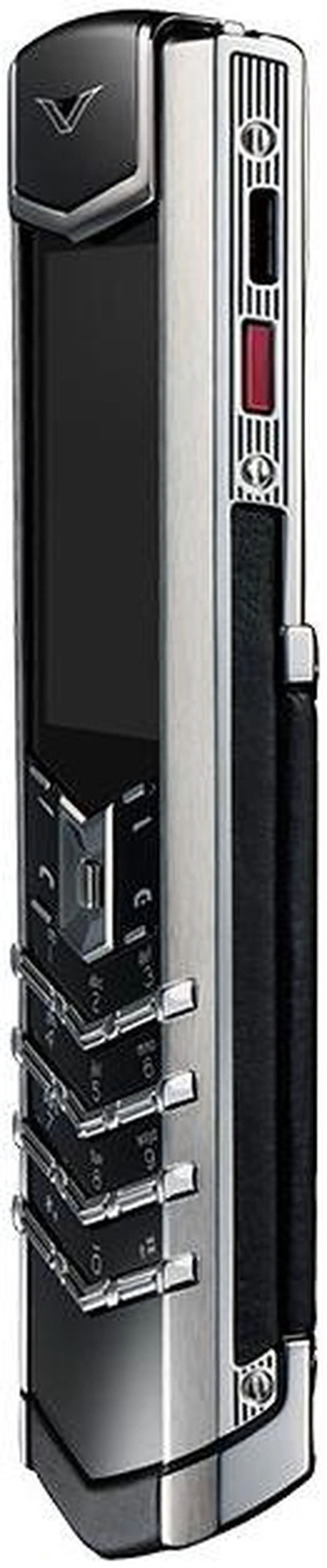 Alt view image 4 of 6 - VERTU SIGNATURE V Luxury Business Mobile Phone Pure Silver